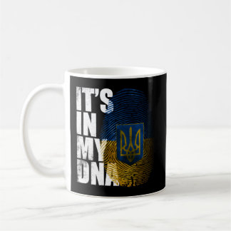 It'S In My Dna Ukrainian Vyshyvanka Kozak Ukraine Coffee Mug