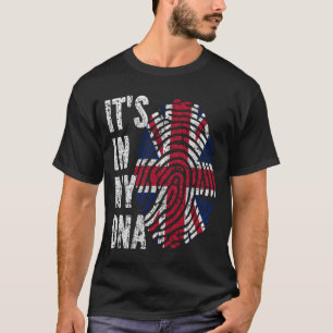 IT'S IN MY DNA United Kingdom Flag Men Women Kids T-Shirt