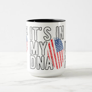 It's In My DNA USA Mug