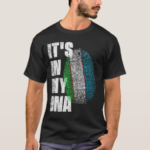 IT'S IN MY DNA Uzbekistan Flag T-Shirt