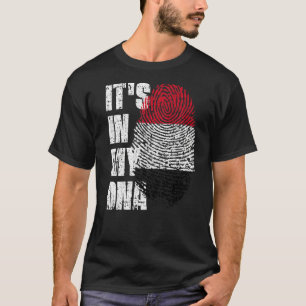 It's In My Dna Yemen Flag Yemeni T-Shirt