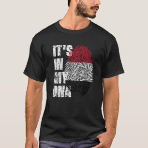 IT's IN MY DNA Yemen Flag Yemeni T-Shirt