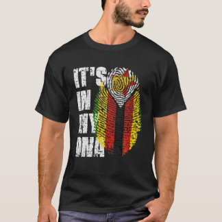 IT's IN MY DNA Zimbabwe Flag Zimbabwean T-Shirt