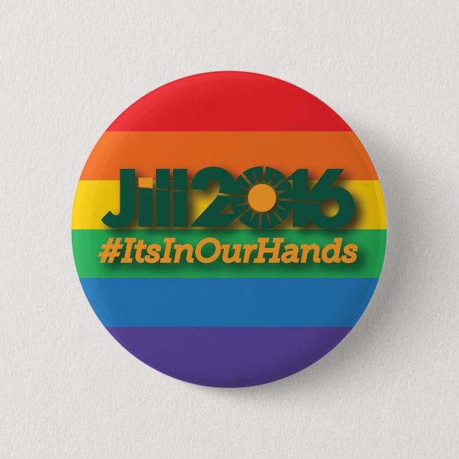 It's In Our Hands 6 Cm Round Badge (Front)