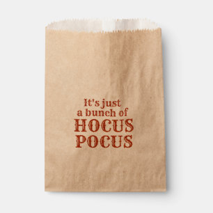 It's just a bunch of Hocus Pocus Favour Bags