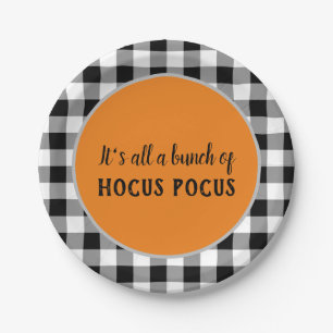 It's just a bunch of hocus pocus party plates