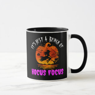 It's Just a Bunch of Hocus Pocus Pumpkin Halloween Mug