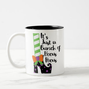 Its Just A Bunch of Hocus Pocus Two-Tone Coffee Mug