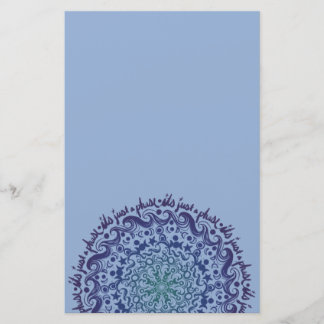 It's just a phase moon phases moonchild stationery