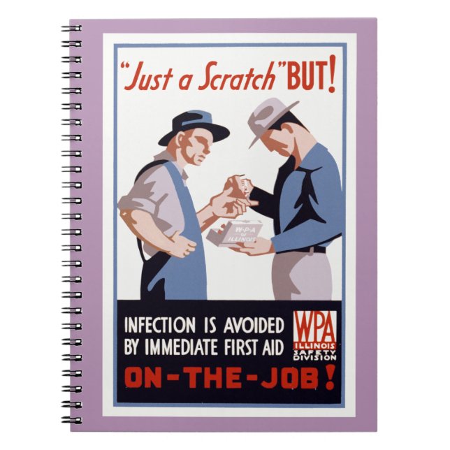 It's Just a Scratch - But! Notebook (Front)