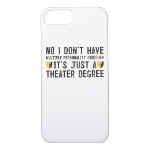 It's Just A Theatre Degree Funny Theatre Broadway Case-Mate iPhone Case