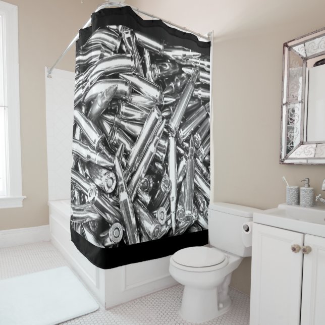 It's Just American Shower Curtain (In Situ)