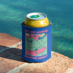 It's Just Another Beautiful Sunday Can Cooler
