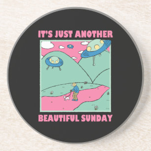 It's Just Another Beautiful Sunday Coaster