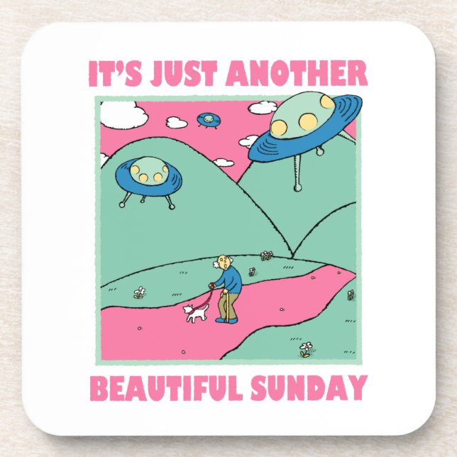 It's Just Another Beautiful Sunday Coaster (Front)