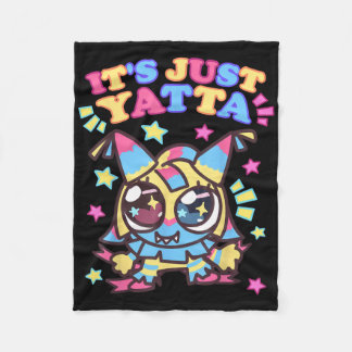 Its Just Yatta Toons Dandys World Girls Birthday C Fleece Blanket