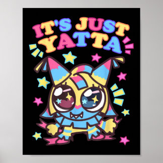Its Just Yatta Toons Dandys World Girls Birthday C Poster