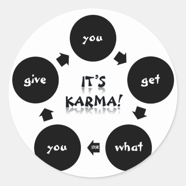 It's Karma! Stickers (Front)