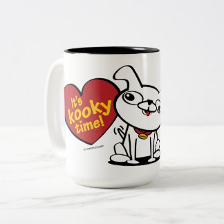 It's Kooky Time Two-Tone Coffee Mug