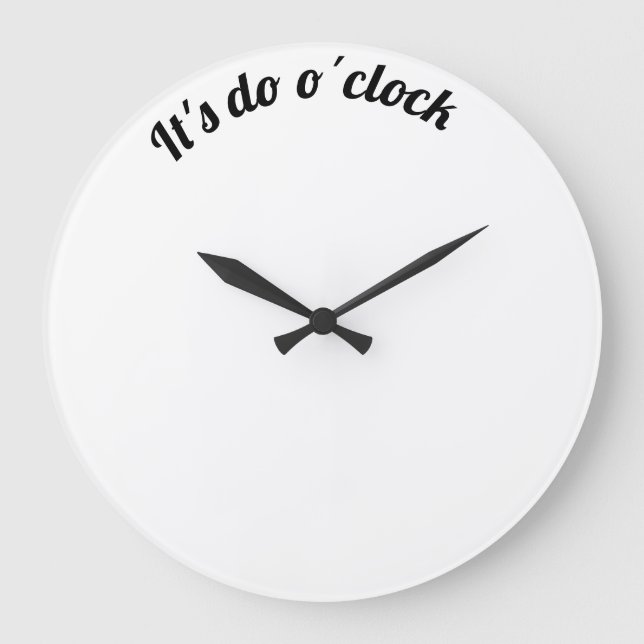 It's Large Clock (Front)