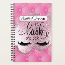 Its Lash O' Clock | Lash Tech Typography Planner