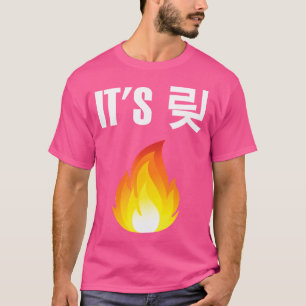 It'S Lit K-Pop Hangul Korean Culture T-Shirt