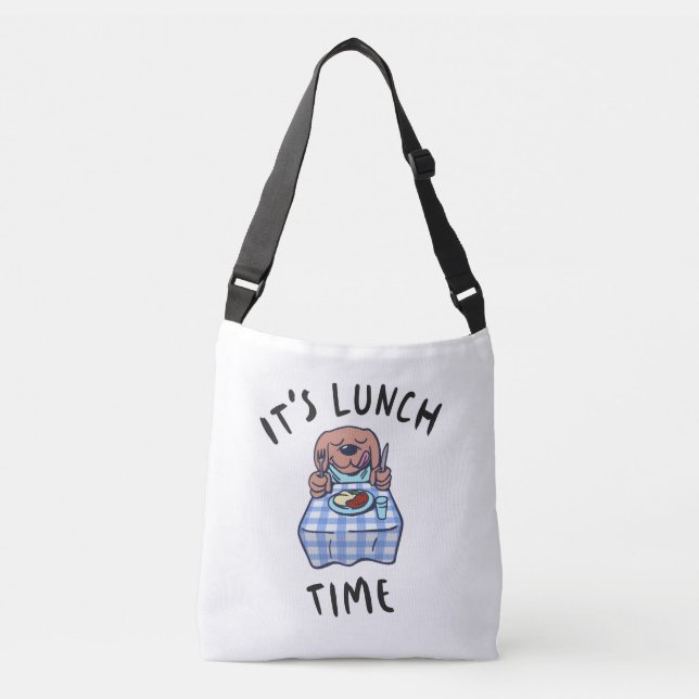 It's Lunch Time Crossbody Bag (Front)