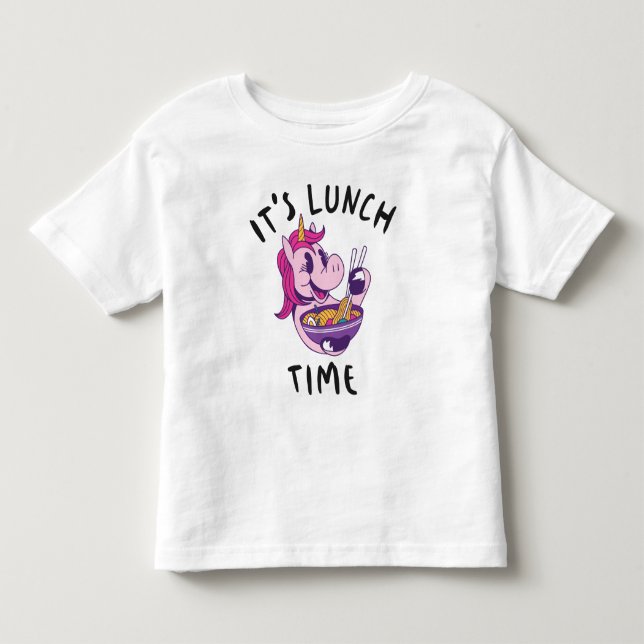 It's Lunch Time Toddler T-Shirt (Front)