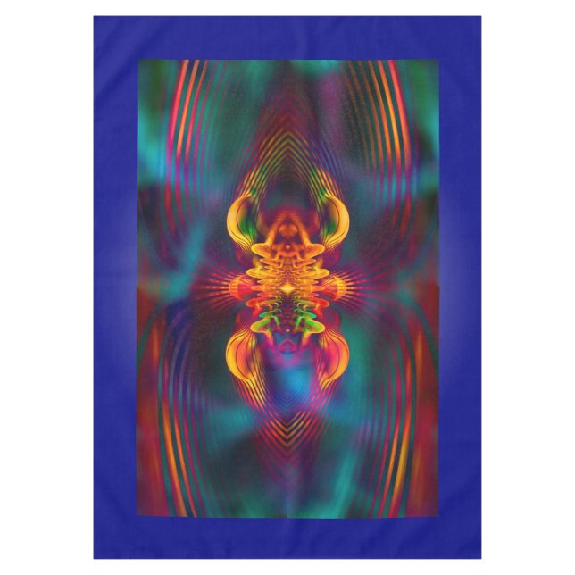 IT'S MAGIC Apopphysis Fractal II + your idea Tablecloth (Front)