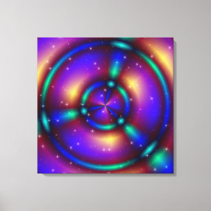 IT'S MAGIC Apopphysis Fractal + your idea Canvas Print