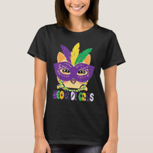 It's Mardi Gras Y'all Cute And Funny Meowdi Gras K T-Shirt