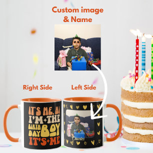 It's Me Hi I'm The Birthday Boy Personalised Gift Mug