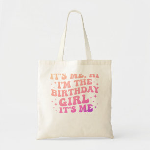 Its Me Hi Im The Birthday Girl Its Me Kids Birthd Tote Bag