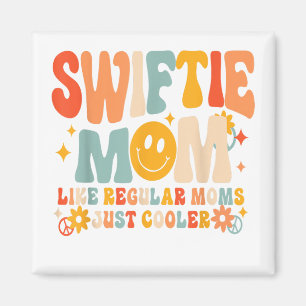 It's Me Hi I'm The Cool Mum It's Me Retro Groovy M Magnet