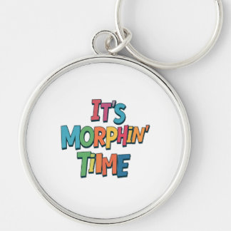 "It's Morphin' Time"  Key Ring