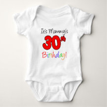 It's Mummy's 30th Birthday