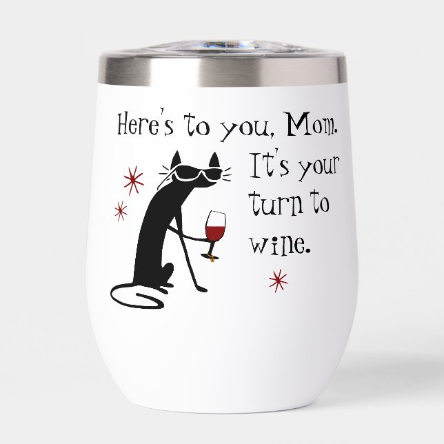 It's Mum's Turn for a Wine Pun (Front)