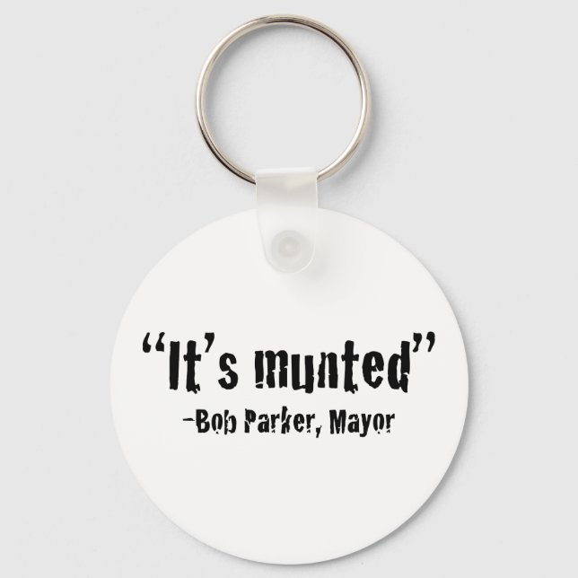 It's munted key ring (Front)