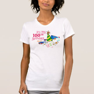 It's My 100th Birthday (Party Hats) T-Shirt