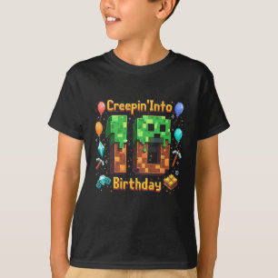 It's My 10th Birthday Boy Gamer Creepin’ Into 10 G T-Shirt