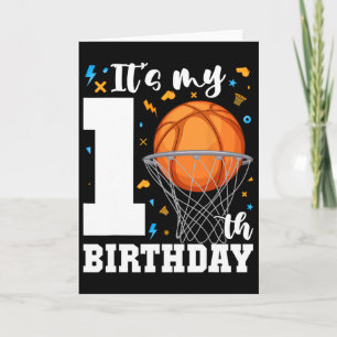 Its My 10th Birthday Sketll Ten Year Old Birthday Card