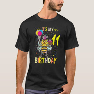 Its My 11th Birthday Bee Beekeeping T-Shirt