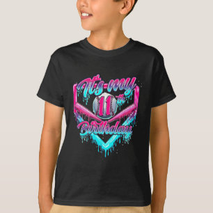 It's My 11th Birthday Boy Bysebyll Drip 11 Year Ol T-Shirt