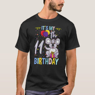 Its My 11th Birthday Koala Animal 1 T-Shirt