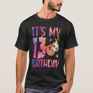 It's My 13th Birthday Ninth Anniversary 13year Old T-Shirt