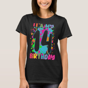 Its My 14th Birthday T-shirt girl boys 14 Years Ol