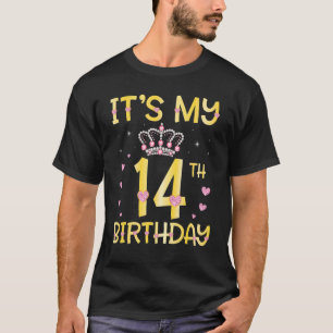 It's My 14th Diamond Birthday Happy To Me You 14 Y T-Shirt