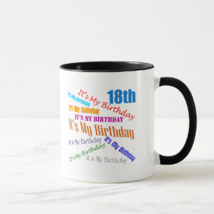 It's My 18th Birthday Gifts Mug