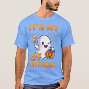 Its My 1st Birthday Kids Boo Ghost Pumpkin Candy C T-Shirt