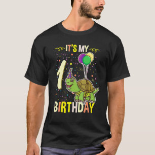 Its My 1st Birthday Turtle T-Shirt
